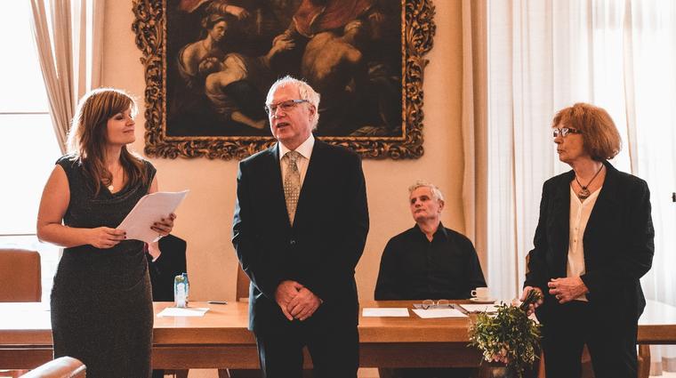 Presentation of commemorative medals and Josef Vavroušek Award